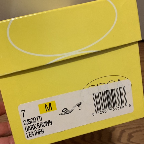 Circa Joan & David brown slip on heels brown woven leather - Picture 7 of 7